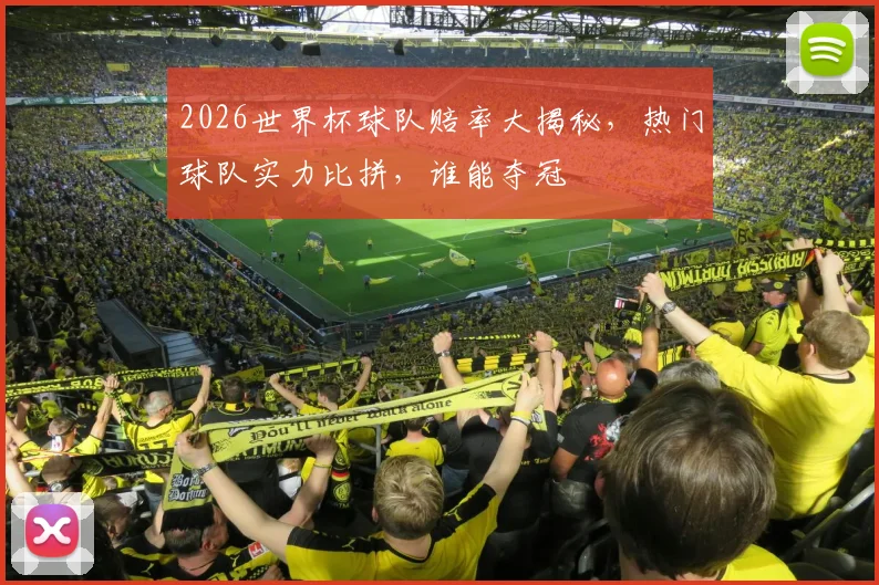 2026世界杯球队赔率大揭秘，热门球队实力比拼，谁能夺冠